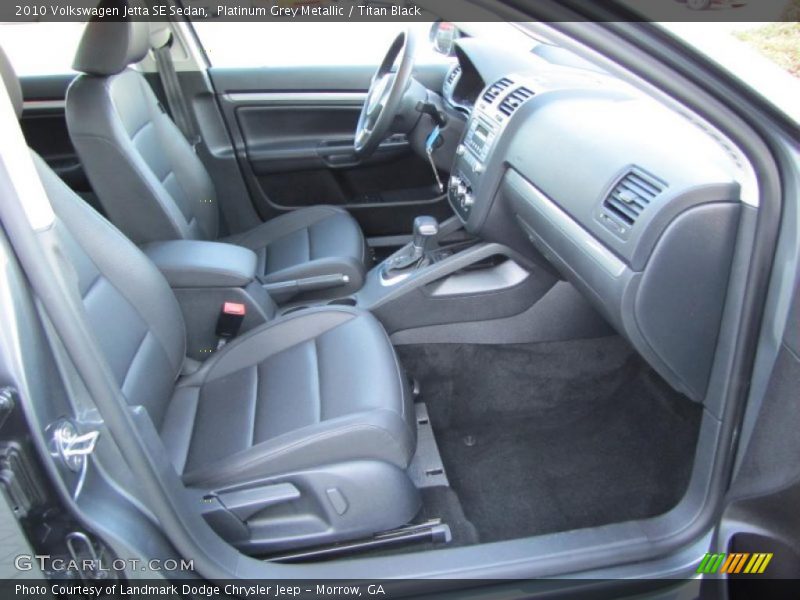 Platinum Grey Metallic / Titan Black 2010 Volkswagen Jetta SE Sedan