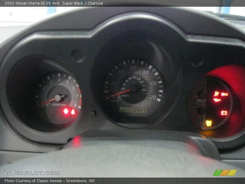 Super Black / Charcoal 2003 Nissan Xterra SE V6 4x4