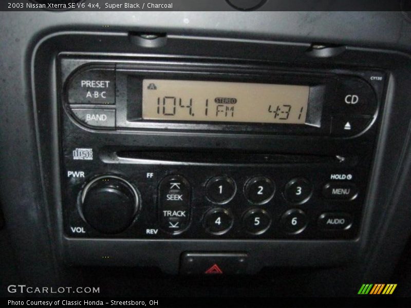 Super Black / Charcoal 2003 Nissan Xterra SE V6 4x4