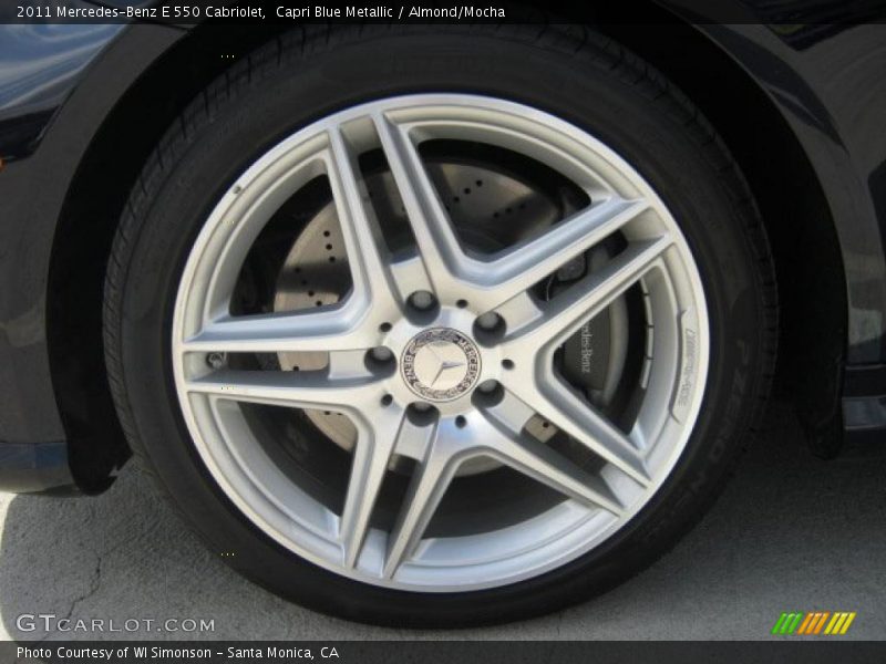  2011 E 550 Cabriolet Wheel