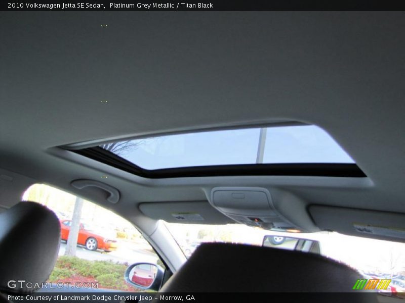 Platinum Grey Metallic / Titan Black 2010 Volkswagen Jetta SE Sedan