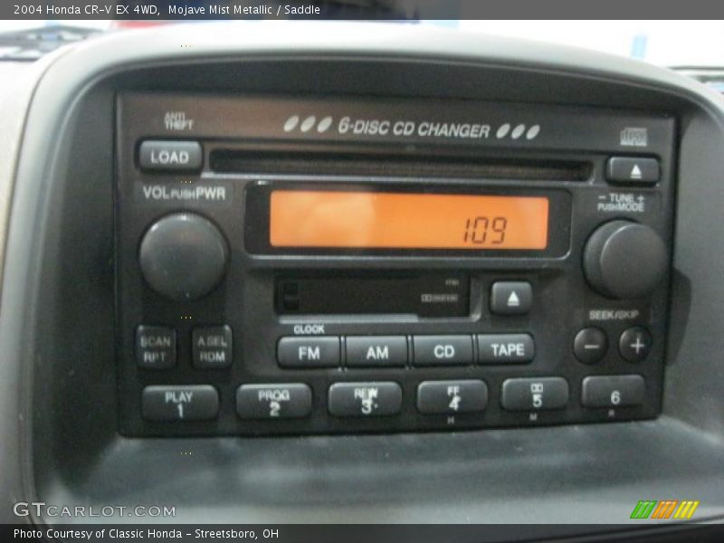 Controls of 2004 CR-V EX 4WD