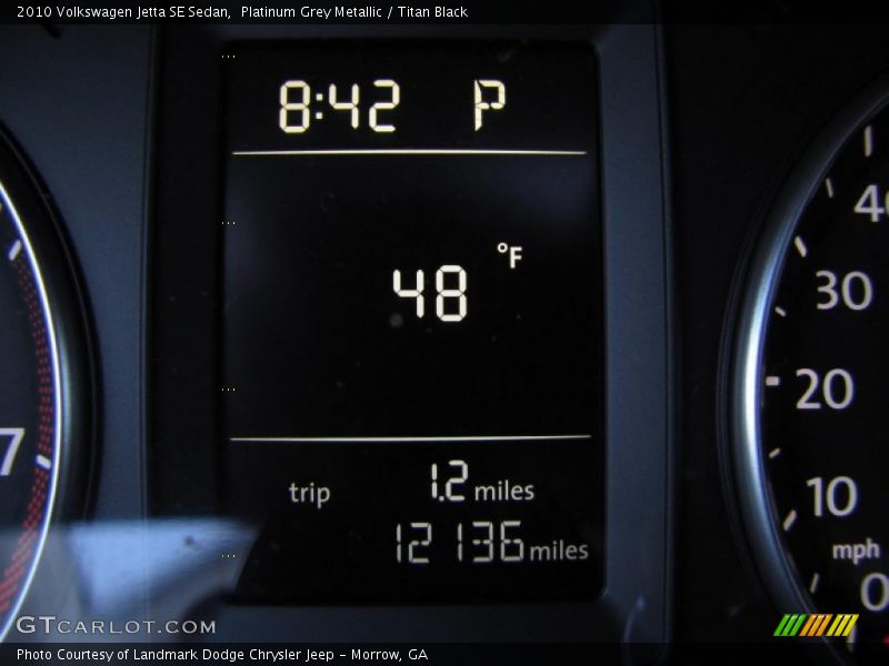 Platinum Grey Metallic / Titan Black 2010 Volkswagen Jetta SE Sedan
