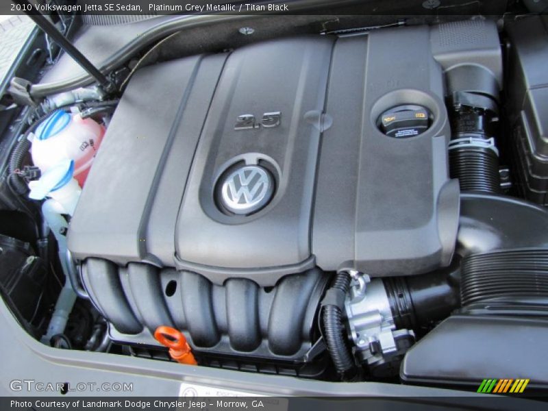 Platinum Grey Metallic / Titan Black 2010 Volkswagen Jetta SE Sedan
