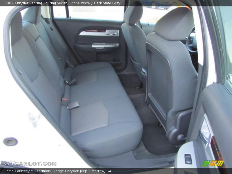 Stone White / Dark Slate Gray 2009 Chrysler Sebring Touring Sedan