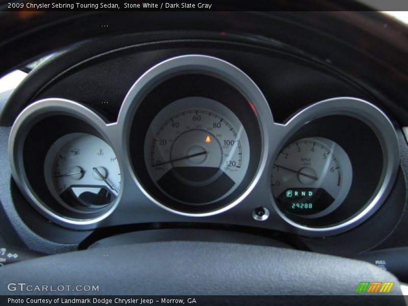  2009 Sebring Touring Sedan Touring Sedan Gauges