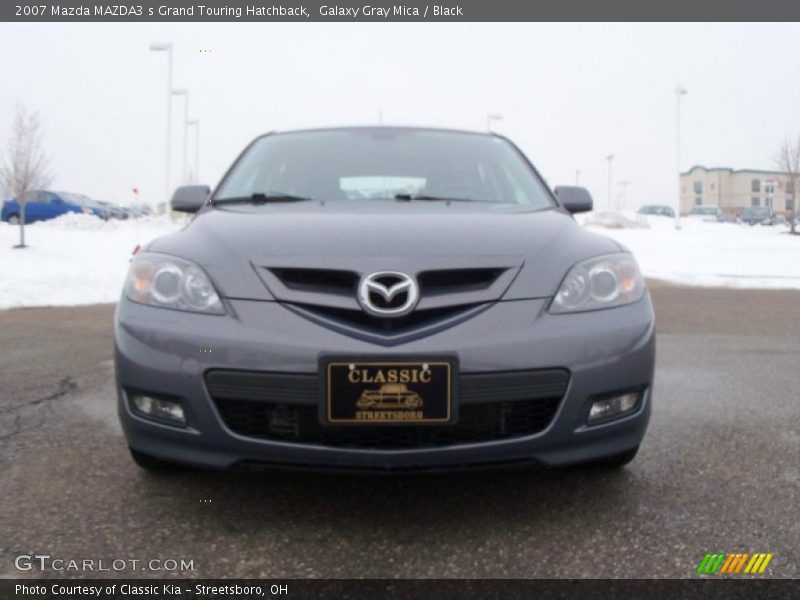 Galaxy Gray Mica / Black 2007 Mazda MAZDA3 s Grand Touring Hatchback