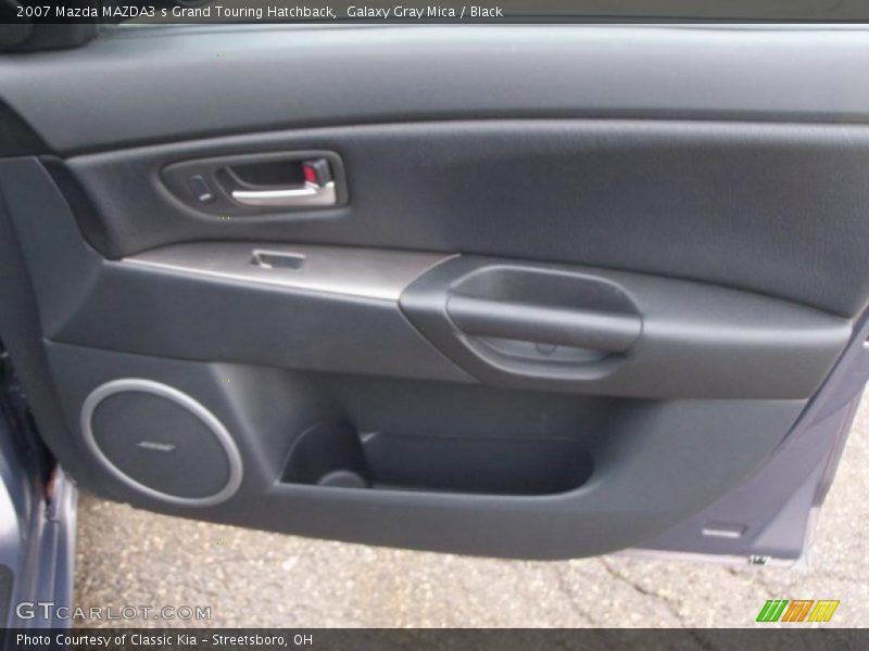 Galaxy Gray Mica / Black 2007 Mazda MAZDA3 s Grand Touring Hatchback