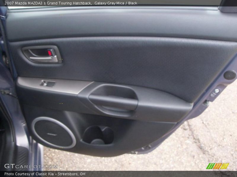 Galaxy Gray Mica / Black 2007 Mazda MAZDA3 s Grand Touring Hatchback