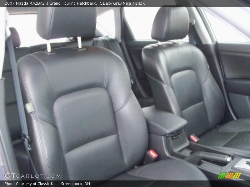  2007 MAZDA3 s Grand Touring Hatchback Black Interior