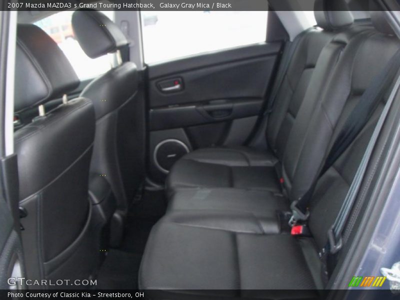  2007 MAZDA3 s Grand Touring Hatchback Black Interior