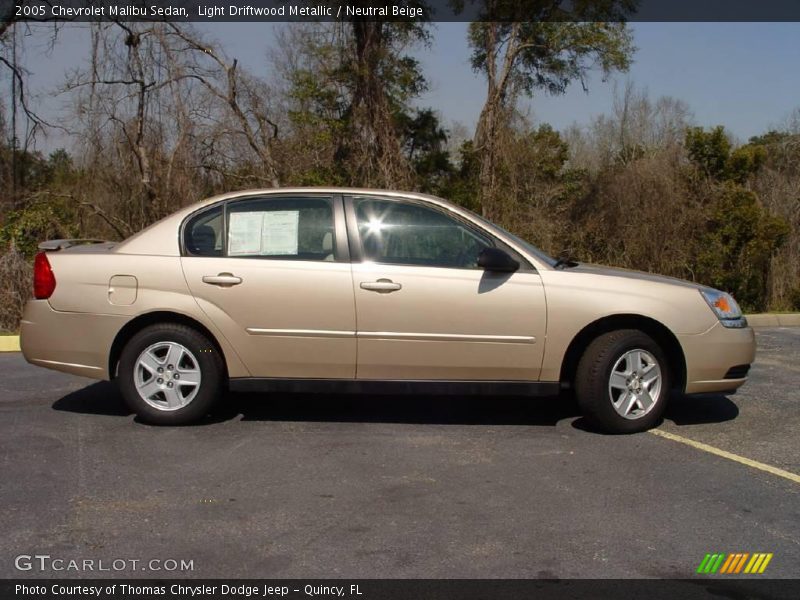 Light Driftwood Metallic / Neutral Beige 2005 Chevrolet Malibu Sedan