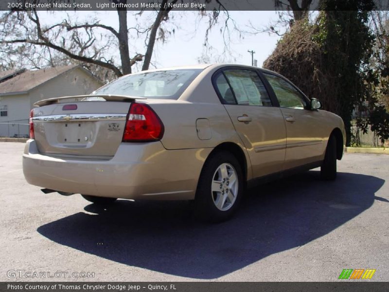 Light Driftwood Metallic / Neutral Beige 2005 Chevrolet Malibu Sedan