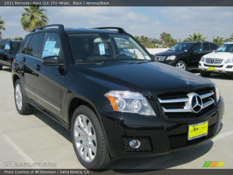 Black / Almond/Black 2011 Mercedes-Benz GLK 350 4Matic