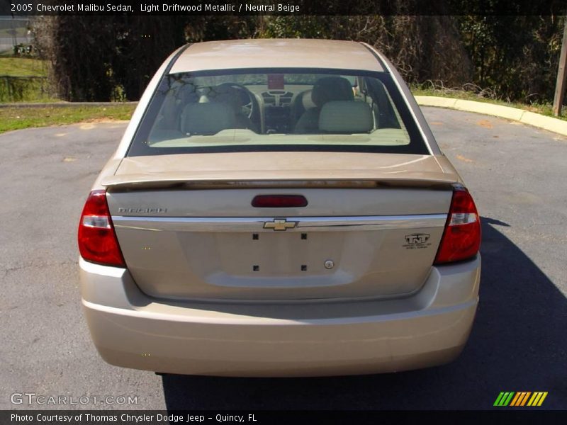 Light Driftwood Metallic / Neutral Beige 2005 Chevrolet Malibu Sedan