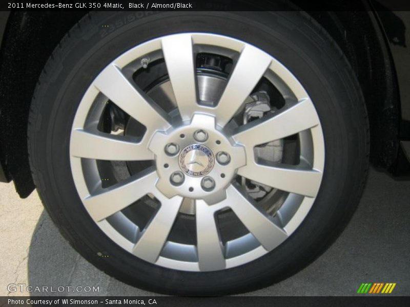 Black / Almond/Black 2011 Mercedes-Benz GLK 350 4Matic