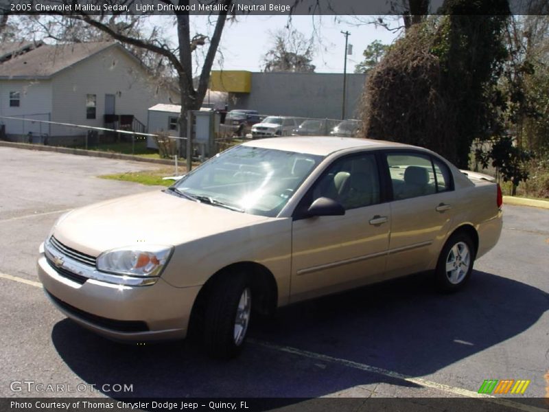 Light Driftwood Metallic / Neutral Beige 2005 Chevrolet Malibu Sedan