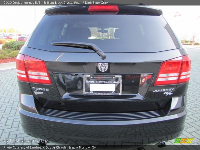 Brilliant Black Crystal Pearl / Dark Slate Gray 2010 Dodge Journey R/T