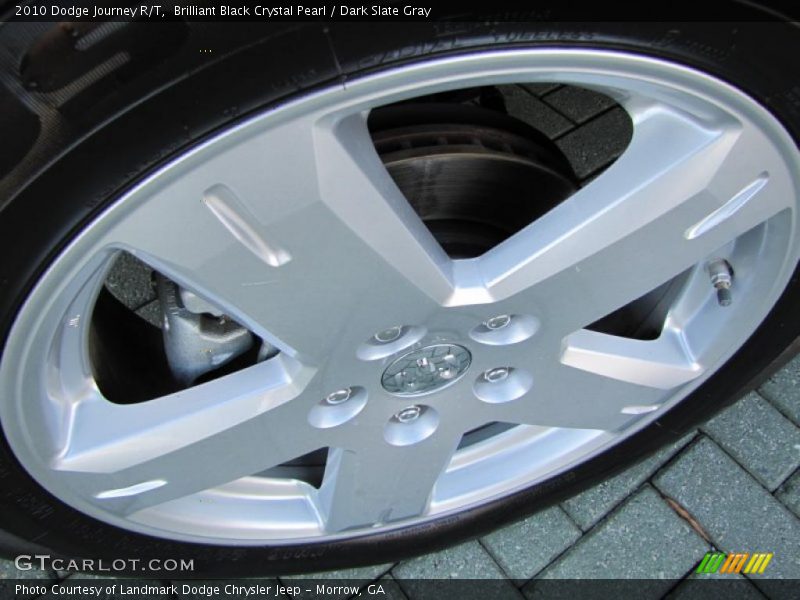 Brilliant Black Crystal Pearl / Dark Slate Gray 2010 Dodge Journey R/T