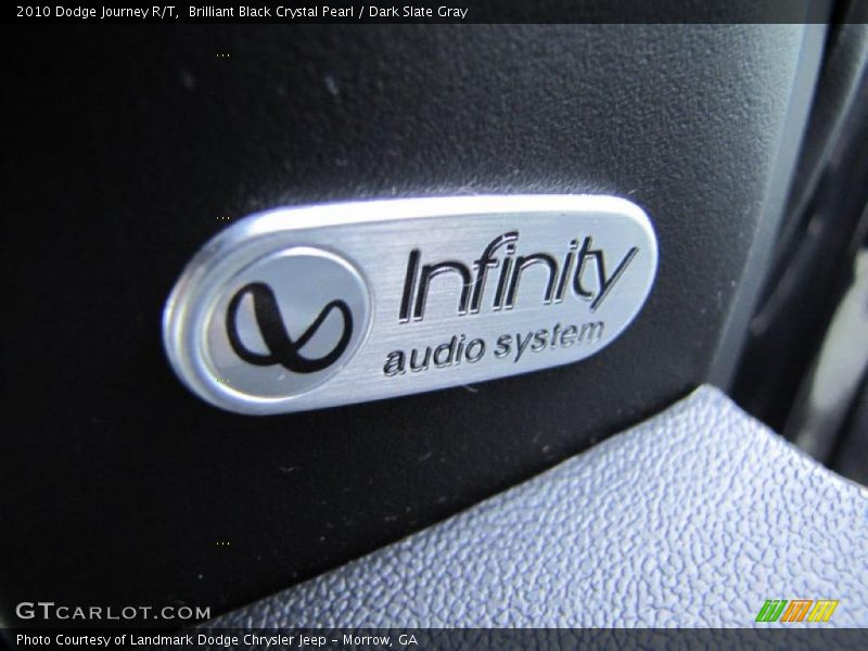 Brilliant Black Crystal Pearl / Dark Slate Gray 2010 Dodge Journey R/T