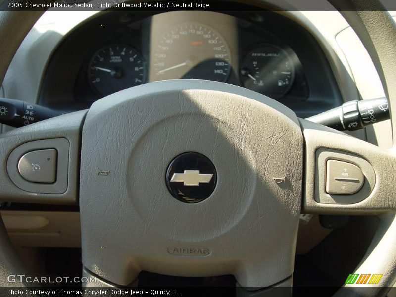 Light Driftwood Metallic / Neutral Beige 2005 Chevrolet Malibu Sedan