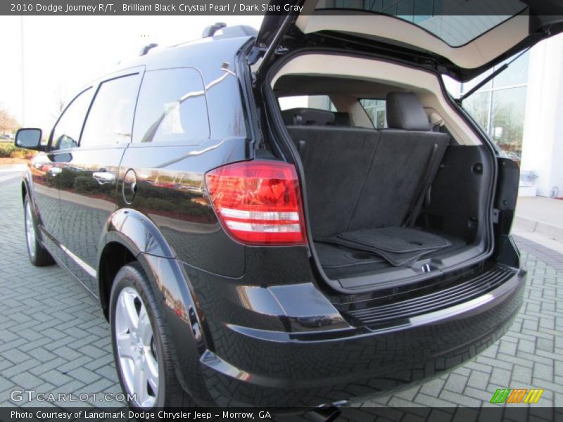 Brilliant Black Crystal Pearl / Dark Slate Gray 2010 Dodge Journey R/T