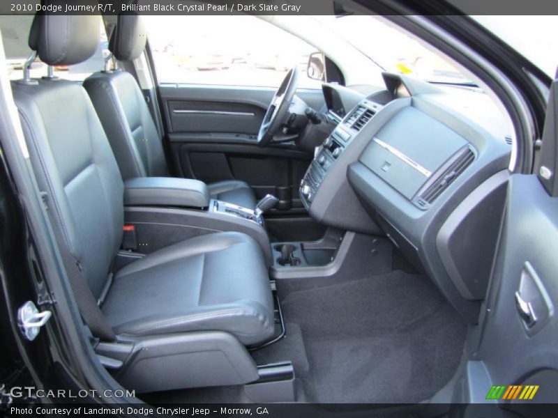 Brilliant Black Crystal Pearl / Dark Slate Gray 2010 Dodge Journey R/T