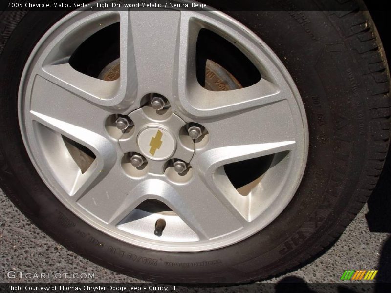 Light Driftwood Metallic / Neutral Beige 2005 Chevrolet Malibu Sedan
