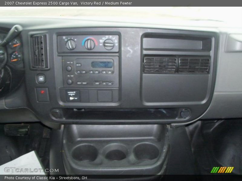 Victory Red / Medium Pewter 2007 Chevrolet Express 2500 Cargo Van