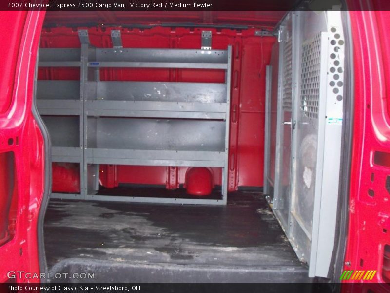 Victory Red / Medium Pewter 2007 Chevrolet Express 2500 Cargo Van