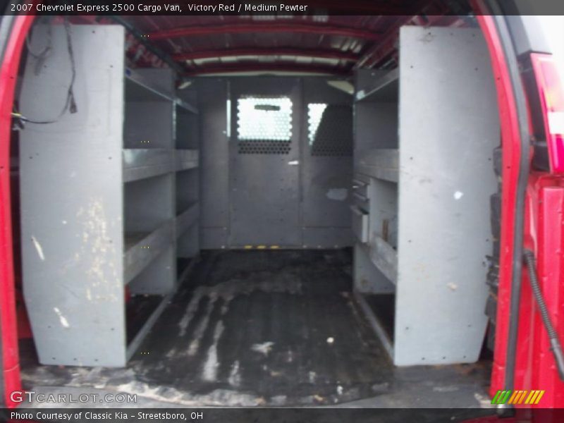 Victory Red / Medium Pewter 2007 Chevrolet Express 2500 Cargo Van