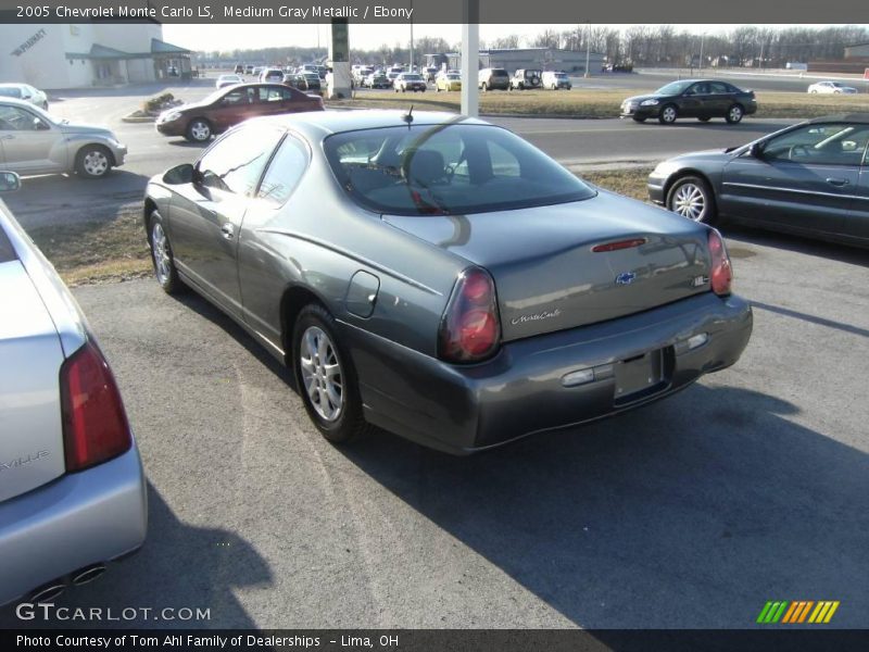 Medium Gray Metallic / Ebony 2005 Chevrolet Monte Carlo LS