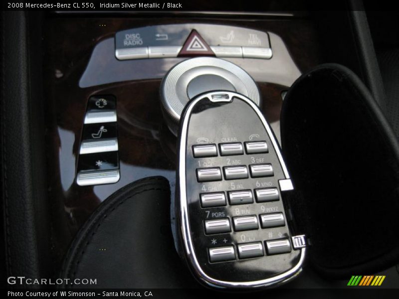 Controls of 2008 CL 550