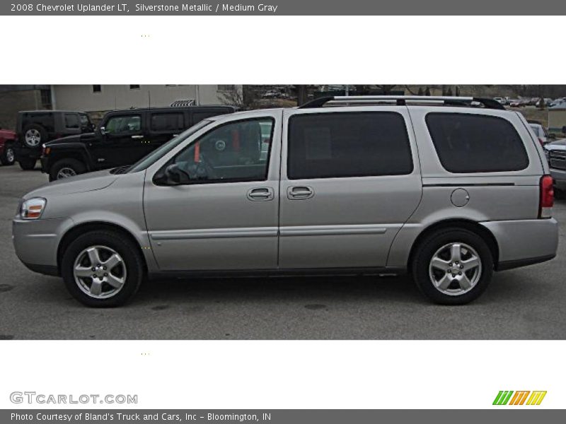Silverstone Metallic / Medium Gray 2008 Chevrolet Uplander LT