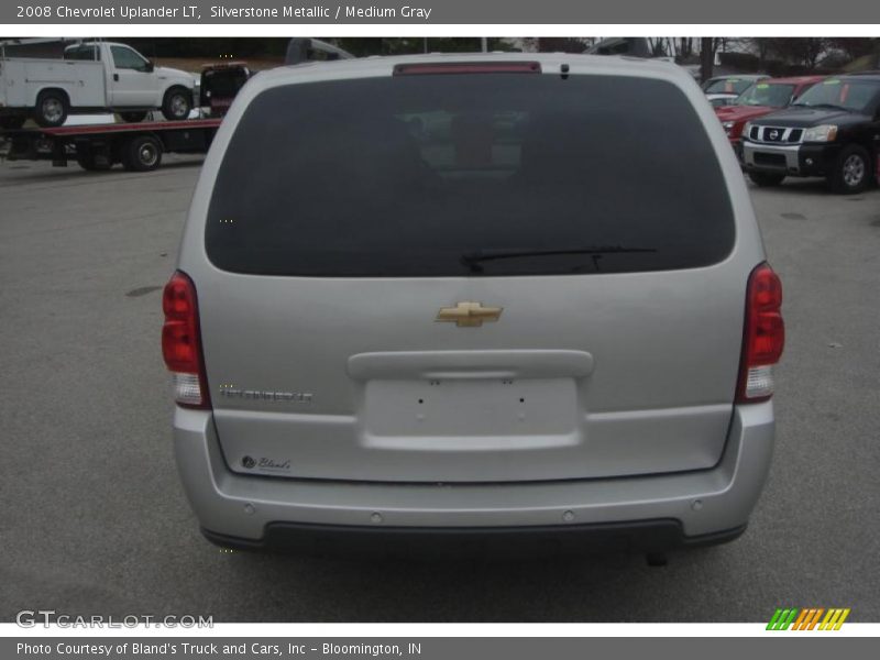 Silverstone Metallic / Medium Gray 2008 Chevrolet Uplander LT