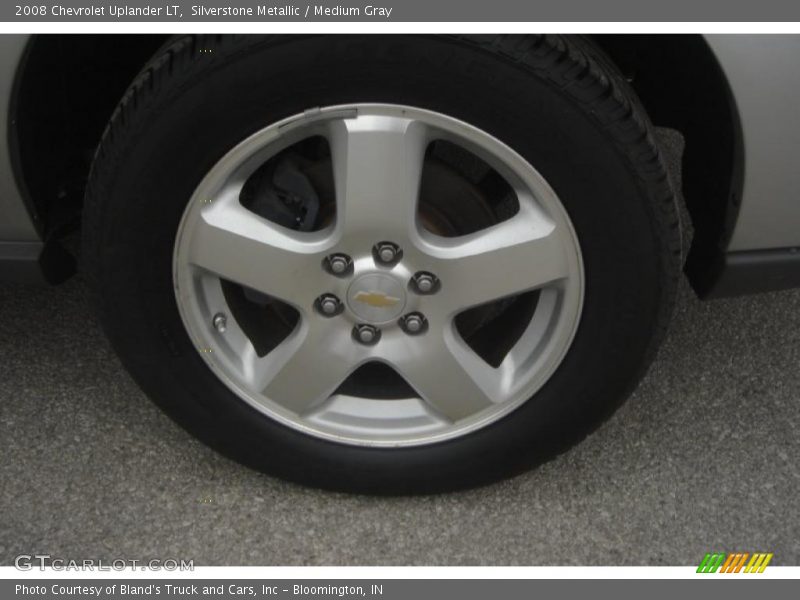 Silverstone Metallic / Medium Gray 2008 Chevrolet Uplander LT