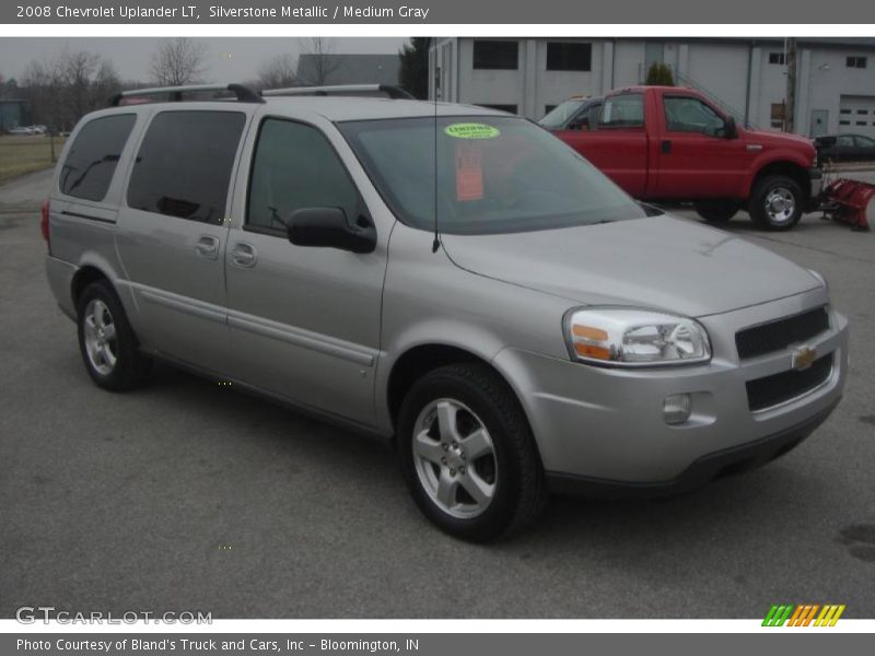 Silverstone Metallic / Medium Gray 2008 Chevrolet Uplander LT