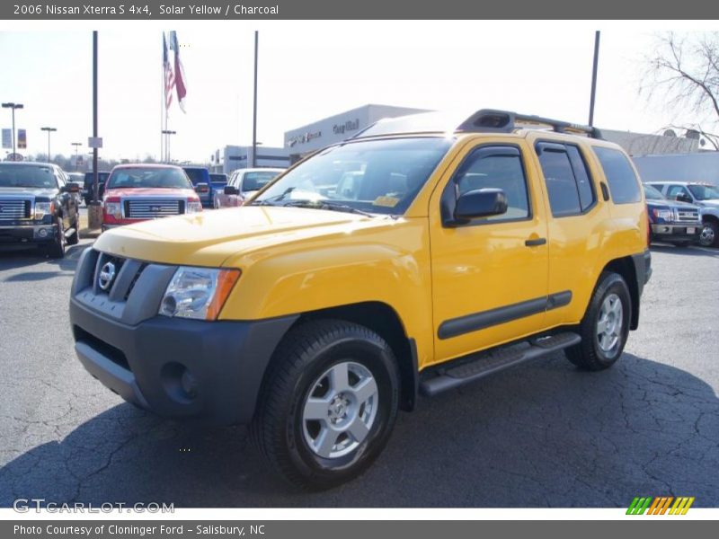 Solar Yellow / Charcoal 2006 Nissan Xterra S 4x4