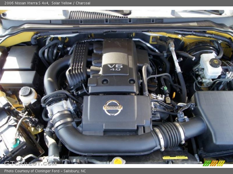 Solar Yellow / Charcoal 2006 Nissan Xterra S 4x4