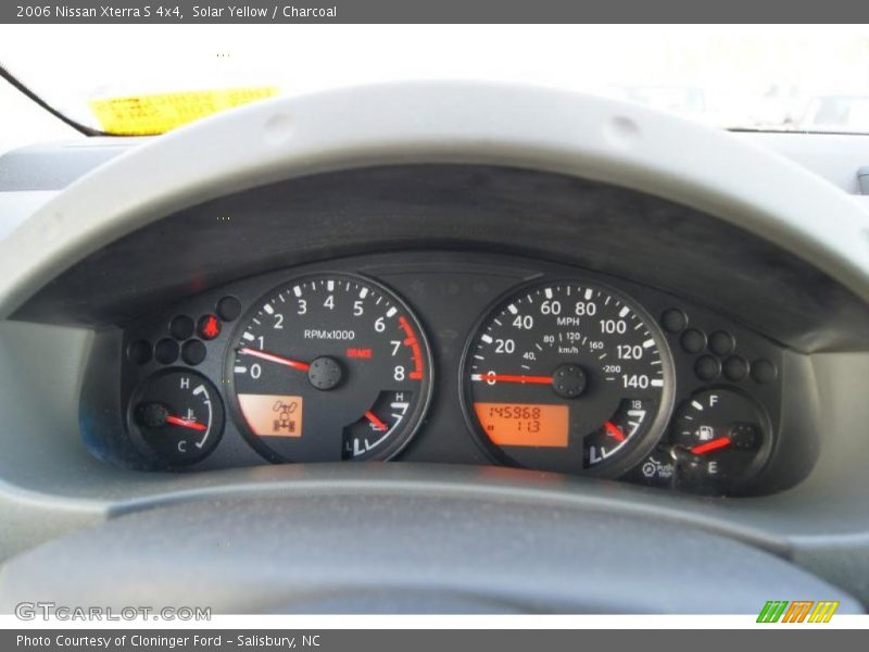 Solar Yellow / Charcoal 2006 Nissan Xterra S 4x4
