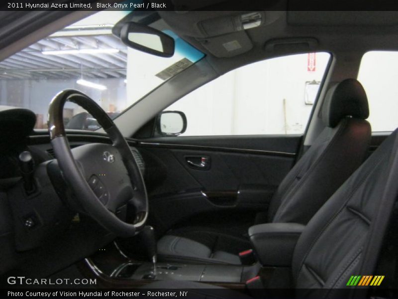 Black Onyx Pearl / Black 2011 Hyundai Azera Limited