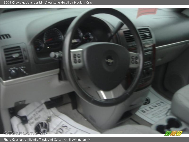 Silverstone Metallic / Medium Gray 2008 Chevrolet Uplander LT