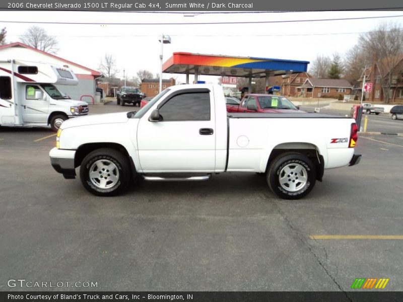 Summit White / Dark Charcoal 2006 Chevrolet Silverado 1500 LT Regular Cab 4x4