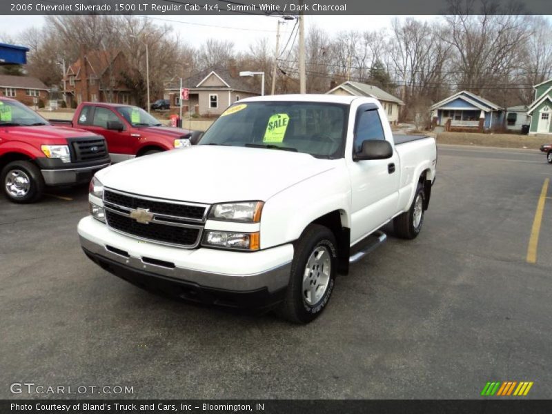 Summit White / Dark Charcoal 2006 Chevrolet Silverado 1500 LT Regular Cab 4x4