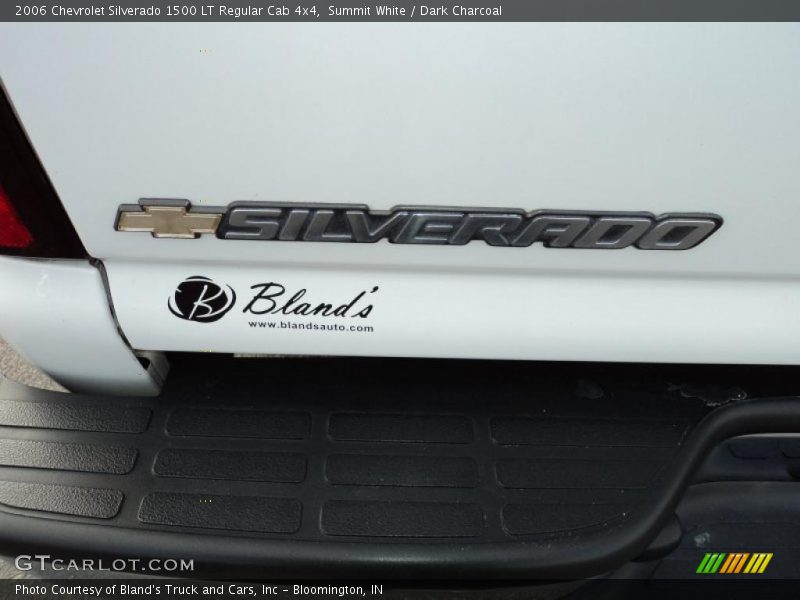 Summit White / Dark Charcoal 2006 Chevrolet Silverado 1500 LT Regular Cab 4x4