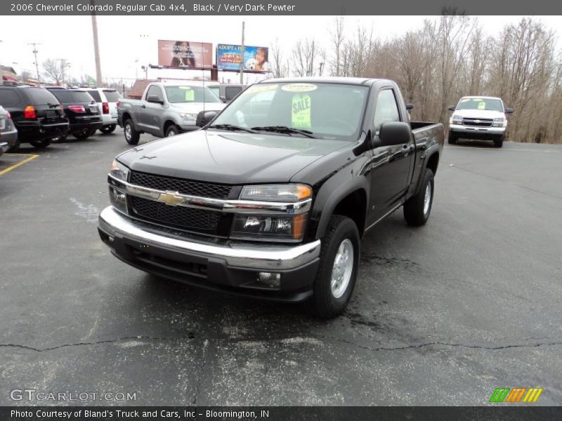 Black / Very Dark Pewter 2006 Chevrolet Colorado Regular Cab 4x4