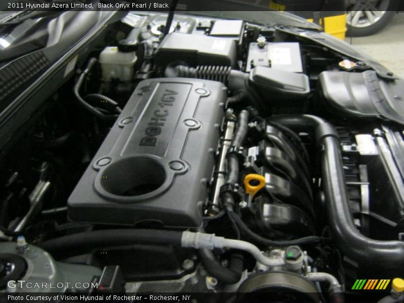 Black Onyx Pearl / Black 2011 Hyundai Azera Limited