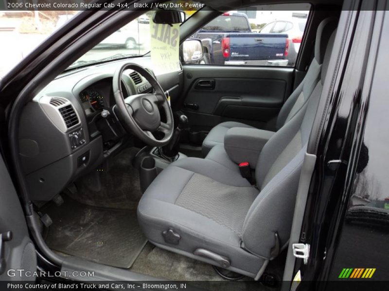 Black / Very Dark Pewter 2006 Chevrolet Colorado Regular Cab 4x4