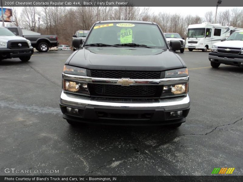 Black / Very Dark Pewter 2006 Chevrolet Colorado Regular Cab 4x4