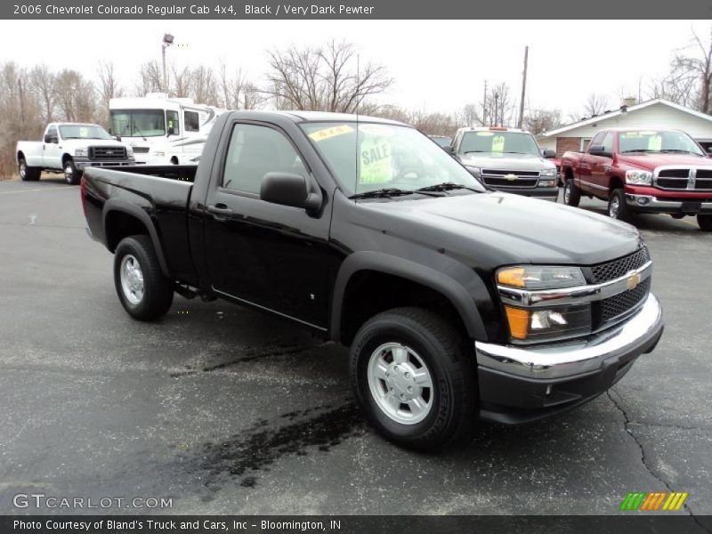Black / Very Dark Pewter 2006 Chevrolet Colorado Regular Cab 4x4
